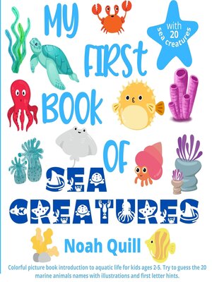 cover image of My First Book of Sea Creatures